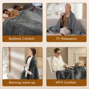 Niklok® Electric Heated Blanket - Hover